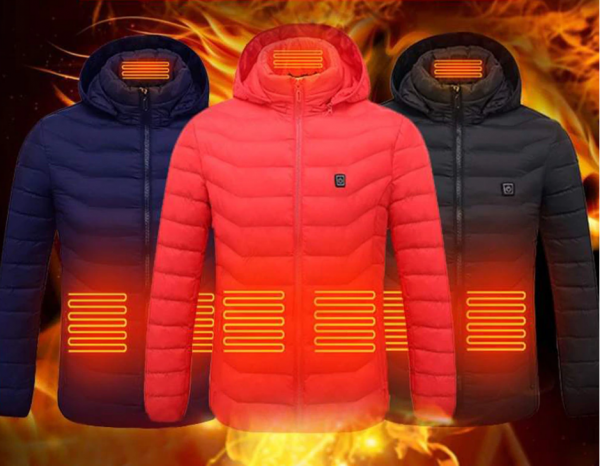 Thermal USB Heated Jacket Mens & Womens