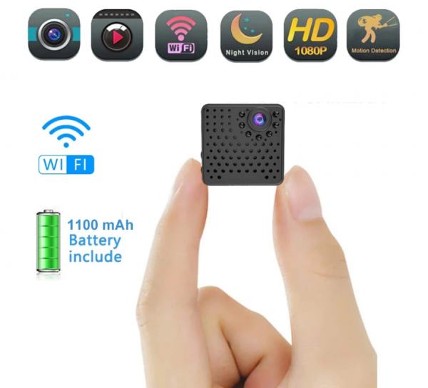 Secret Micro Camcorder with Motion Detection, Hi Def, Night Vision, and Voice Recording