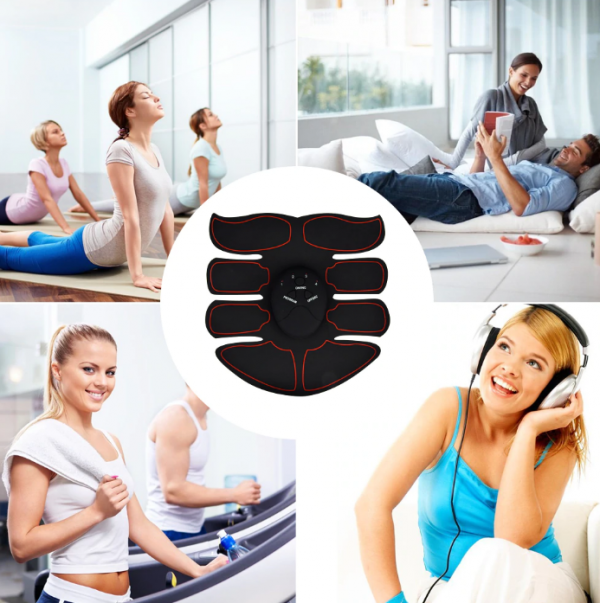 Electric Muscle Stimulator Fitness Trainer for Abdomen, Buttocks, and Hip - Image 3